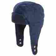 Corduroy Trapper Hat by Kangol blue