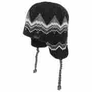Nordic Lambswool Lapplandm�tze by Kangol schwarz
