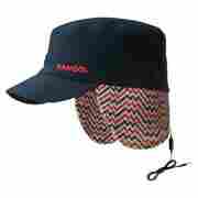 Headphones Earflap Cap by Kangol blue