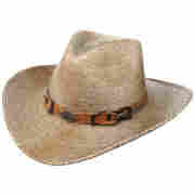 Monterrey Bay Western Straw Hat by Stetson nature