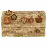 Isabela Straw Bag coral
