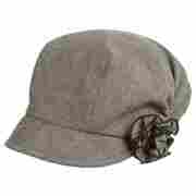 Jolly Linen Cap for Women brown