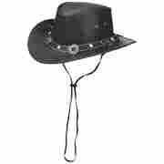 Concho Lederhut by Scippis schwarz