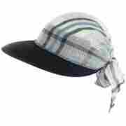 Vento Bandana with Straw Visor by McBURN blue