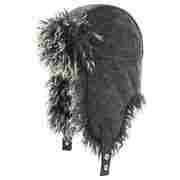 Ahekan Corduroy Aviator Hat by Seeberger anthracite