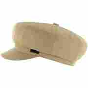 Lecce Linen Newsboy Cap by Borsalino beige