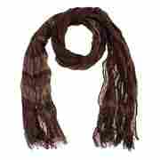 Kenyir Viscose Scarf by Passigatti Uomo brown
