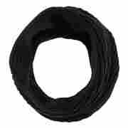 Mica Knit Loop Scarf by Passigatti black