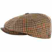 Hatteras Silk Flat Cap by Stetson beige