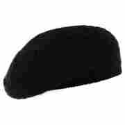 Niokolo Mohair Knit Beret by McBURN black