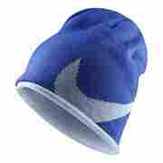 Reversible Fleece Beanie by Nike blau