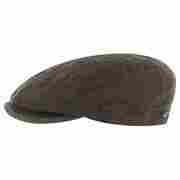 Rockport Flat Cap by Stetson brown