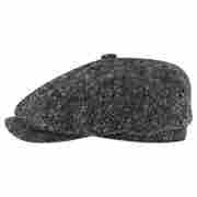 Harwinton Tweed Flat Cap by Stetson blue