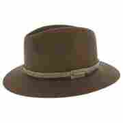 Ramsey Fur Felt Traveller Hat by Stetson beige