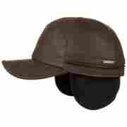Byers Leather Cap by Stetson brown