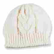 Alpaka Cable Beanie by Levi's cream white