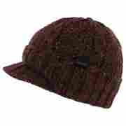 Sebastian Mohair Knit Cap by Stetson bordeaux