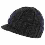 Sebastian Mohair Knit Cap by Stetson blue