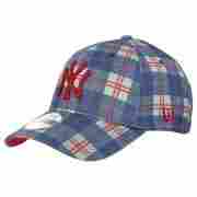 39THIRTY Plaidness Cap by NEW ERA light-blue