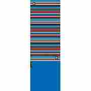 Kinder Polar Mufutu Streifen by Buff blau