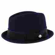 Redan Trilby by Stetson royalblue