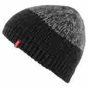 Large Striped Beanie by Levi's anthrazit