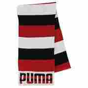 Graphic Striped Scarf by PUMA red