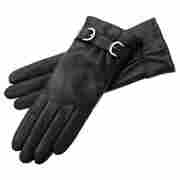 Double Buckle Gloves for Women by Roeckl black