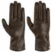 Scotchgard Gloves for Women by Roeckl dark-brown