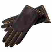 Leo Leather Gloves for Women by Roeckl brown
