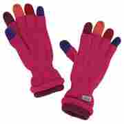 Colour Blocking Handschuhe by Roeckl pink