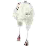 Fun Fur Hat by Eisb�r cream white