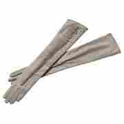 Dragon Pleats Gloves for Women by Roeckl grey