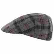 Vermiglio Karo Flatcap by Borsalino grau