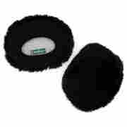Faux Fur Earbags black