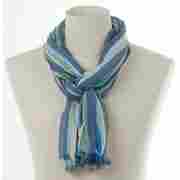 Pampanga Striped Scarf by Codello Men light-blue