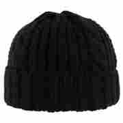 Cria Knit Hat with Cuff by Lierys black
