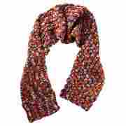 Textured Knit Winterschal by Nike orange