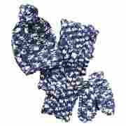 Textured Knit Kids Set by Nike blue