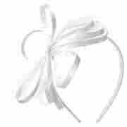 Ciftelia Fascinator by McBURN cream white