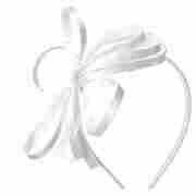 Ciftelia Fascinator by McBURN white