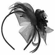 Violotta Fascinator by McBURN black
