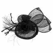 Sorpiep Fascinator by McBURN black