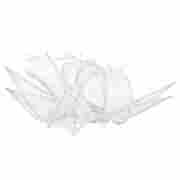Kobys Fascinator by McBURN white