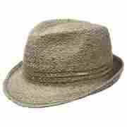 Terrytown Trilby Raffia Hat by Stetson nature
