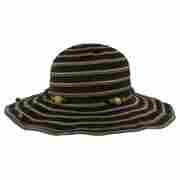 Olneya Summer Hat by Seeberger brown