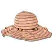 Olneya Summer Hat by Seeberger apricot