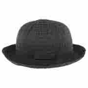 Sesbania Ribbon Hat by Seeberger black