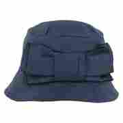 Liparia Linen Hat by Seeberger blue