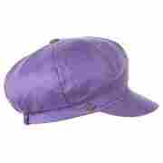 Lessertia Newsboy Cap by Seeberger purple